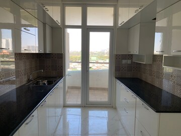 Kitchen in 2 BHK Apartment at Mantri Lithos, Thanisandra – for Rent