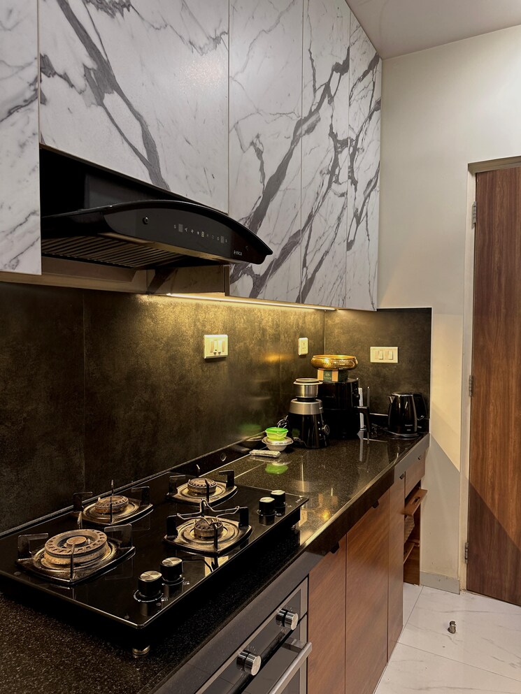 Kitchen, kolshet road 2 Bedroom 820 Sq.Ft. Apartment In Kolshet Road Thane 8043009
