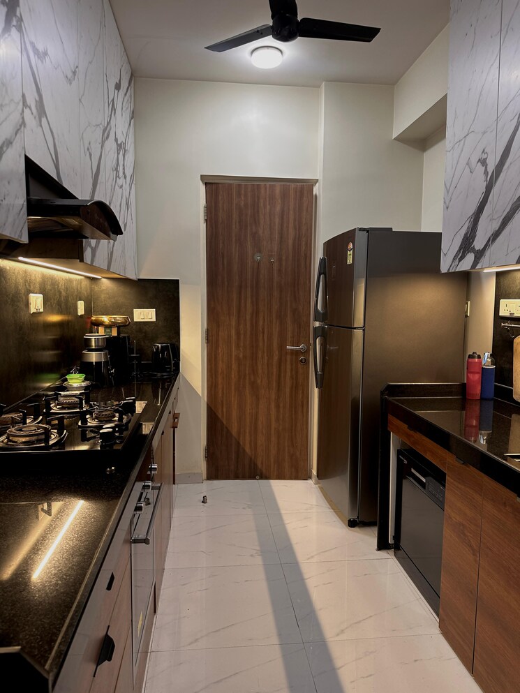 Kitchen, lodha-sterling 2 Bedroom 811 Sq.Ft. Apartment In Kolshet Road Thane 8043021