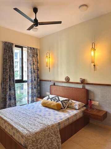 Living Room in 2 BHK Apartment at Lodha Sterling, Kolshet Road – for Sale