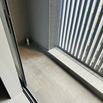 Balcony in 3 BHK Apartment at Shree Krishna Navageeta, Subhash Nagar – for Rent