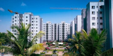 2 BHK Apartment – Exterior View View at Bren Northern Lights, Jakkuru - for Rent