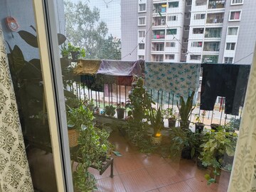 Balcony in 3 BHK Apartment at Sobha Chrysanthemum, Thanisandra – for Rent