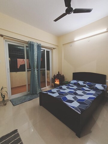 Bedroom in 3 BHK Apartment at Tetra Grand Green Aspire Thanisandra, Thanisandra – for Rent