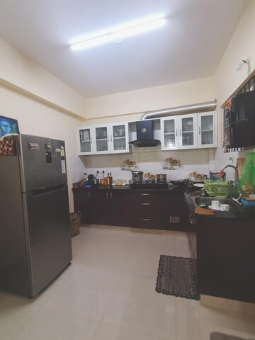 Kitchen in 3 BHK Apartment at Tetra Grand Green Aspire Thanisandra, Thanisandra – for Rent