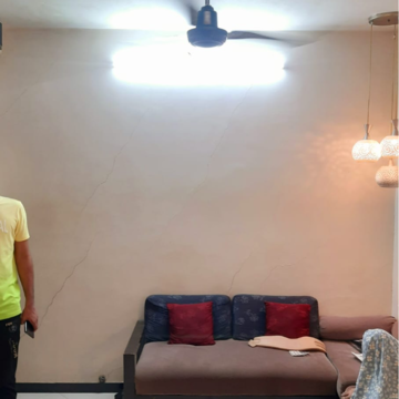 Living Room in 1 BHK Apartment at Shiv Sneha CHS, Sion – for Rent