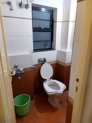 Bathroom in 1 BHK Apartment at Vasant Oscar, Mulund West – for Sale