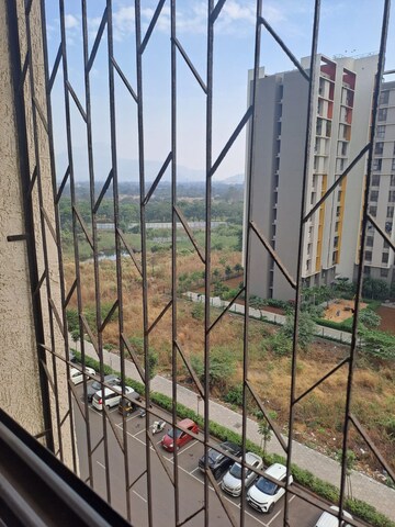 Balcony in 2 BHK Apartment at Lodha Palava Downtown, Dombivli East – for Rent