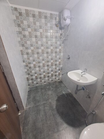 Bathroom in 2 BHK Apartment at Lodha Palava Aquaville Series Milano E and F, Dombivli East – for Rent
