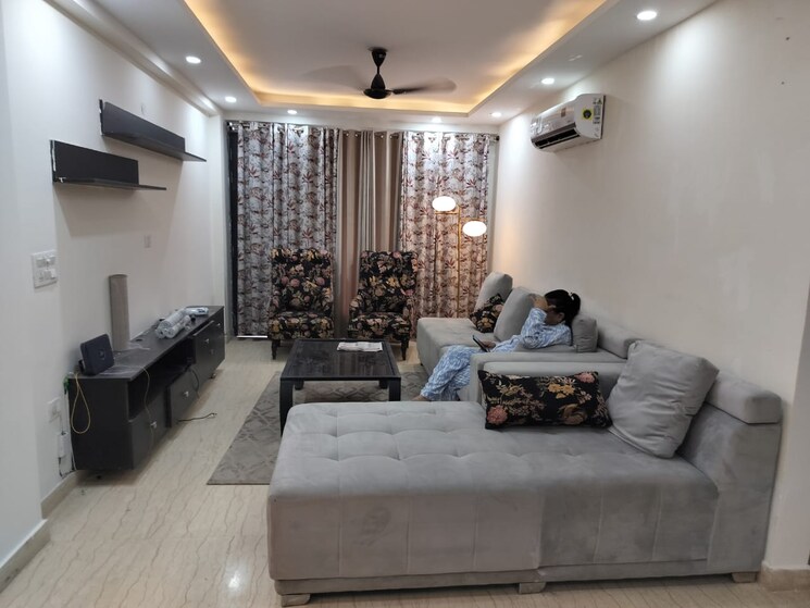 Living Room, ardee-city 3 Bedroom 1350 Sq.Ft. Builder Floor In Sector 52 Gurgaon 8043349