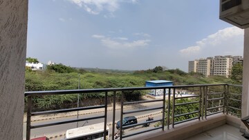 Balcony in 3 BHK Apartment at Vasant Kunj – for Rent