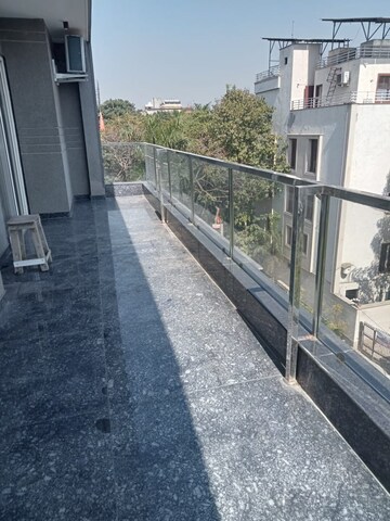 Balcony in 3 BHK Apartment at Nehru Enclave – for Sale
