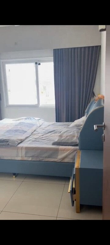 Bedroom in 3 BHK Apartment at L&T Raintree Boulevard, Hebbal – for Rent