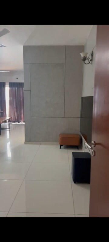 Living Room in 3 BHK Apartment at L&T Raintree Boulevard, Hebbal – for Rent