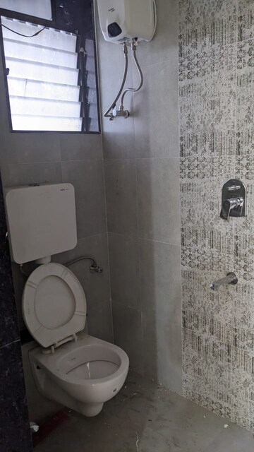 Bathroom in 2 BHK Apartment at K M Horizon Palms 2, Owale – for Rent