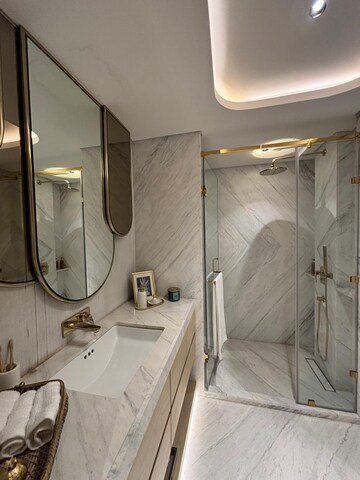 Bathroom in 4 BHK Apartment at Worli – for Sale