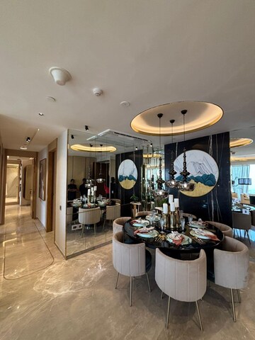 Living Room in 4 BHK Apartment at Worli – for Sale