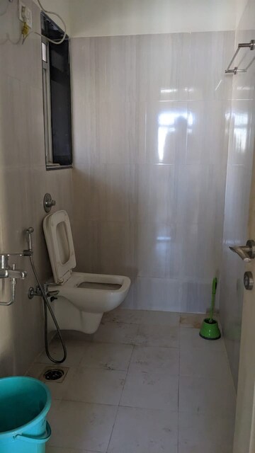 Bathroom in 1 BHK Apartment at K M Horizon Palms 2, Owale – for Rent