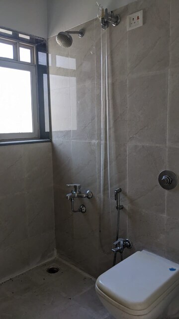 Bathroom in 1 BHK Apartment at K M Horizon Palms 2, Owale – for Rent