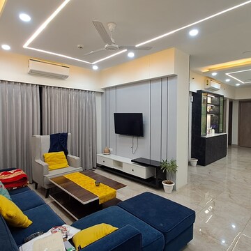 Living Room in 3 BHK Apartment at Emaar Palm Hills, Sector 77 – for Rent