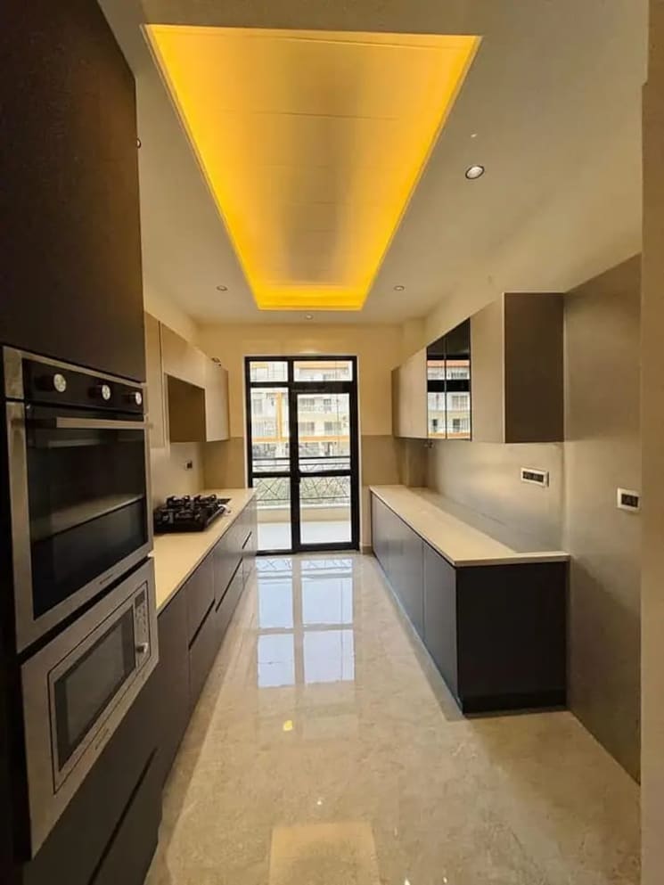 Kitchen, sector 7 dwarka 3 Bedroom 1000 Sq.Ft. Apartment In Sector 7 Dwarka Delhi 8043600