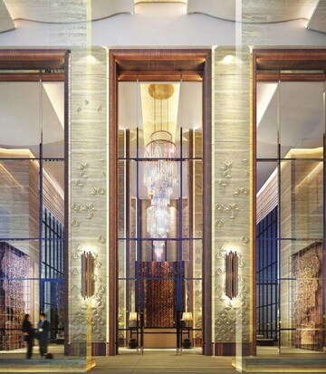 Building Lobby in 6+ BHK Apartment at Mani Vivara, Gobra – for Sale