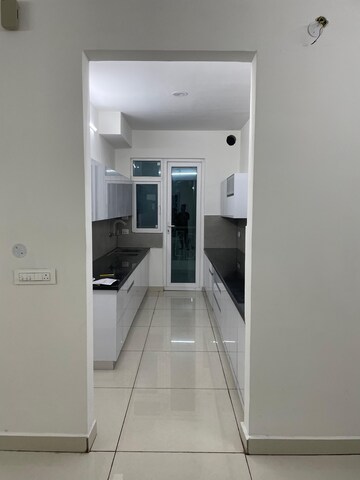 Staircase in 3 BHK Apartment at Golden Sand Apartments, Dhakoli Village – for Rent