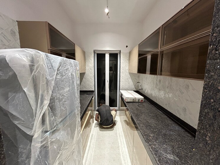 Kitchen, shreeji-solitaire-kandivali 2 Bedroom 566 Sq.Ft. Apartment In Sahyadri Nagar Mumbai 8043787