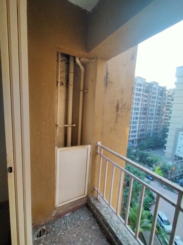 Balcony in 1.5 BHK Apartment at Laxmi Avenue D Global City Ph-1, Virar West – for Sale