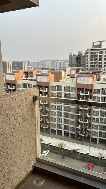 Balcony in 2 BHK Apartment at Kohinoor Coral Phase 3, Hinjewadi – for Rent