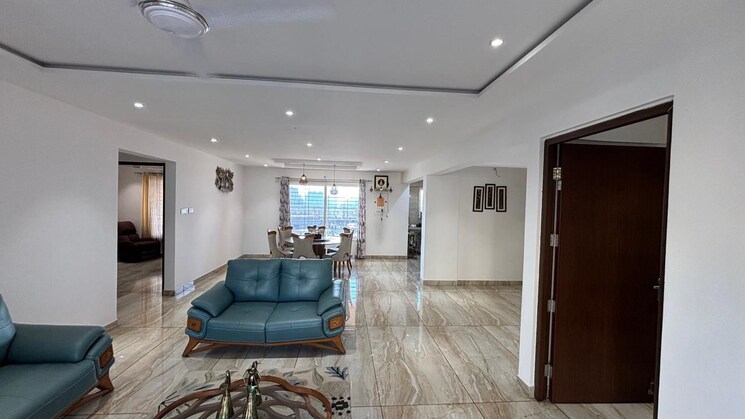 Living Room, supreme-estia-phase-1 4 Bedroom 1990 Sq.Ft. Apartment In Baner Pune 8043829