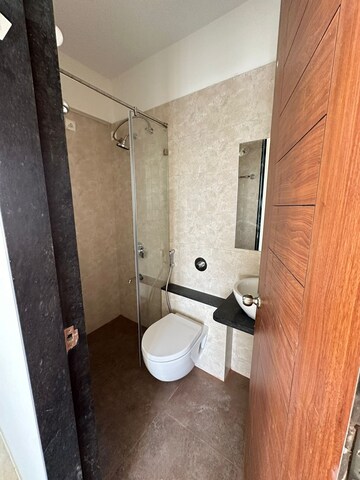 Bathroom in 2 BHK Apartment at Arvind Elan, Kothrud – for Rent
