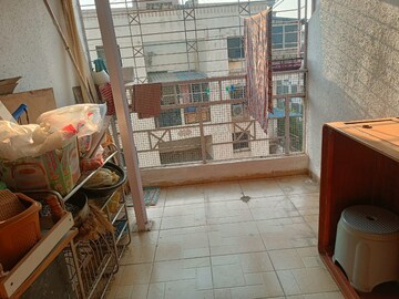Balcony in 3 BHK Apartment at Majestique Towers East Wing B, Kharadi – for Rent