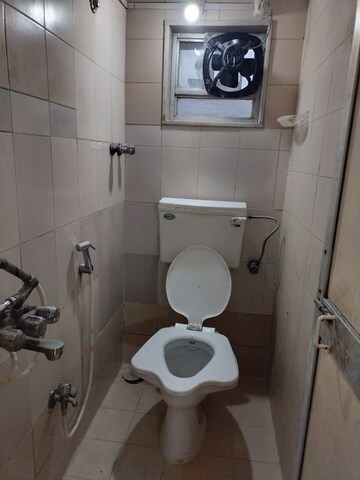 Bathroom in 1.5 BHK Apartment at New BEST Worker CHS, Goregaon West – for Rent