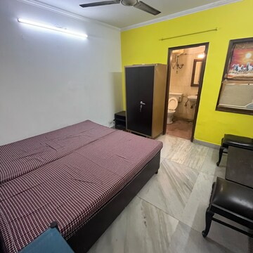 Bedroom in 1 BHK Builder Floor at Khirki Extension – for Rent