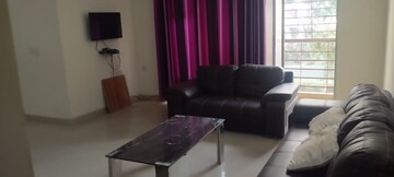Living Room in 2 BHK Apartment at Ansal Celebrity Meadows, Sushant Golf City – for Rent