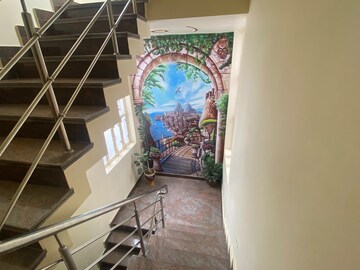 Staircase in 2 BHK Independent House at Vikas Nagar – for Rent