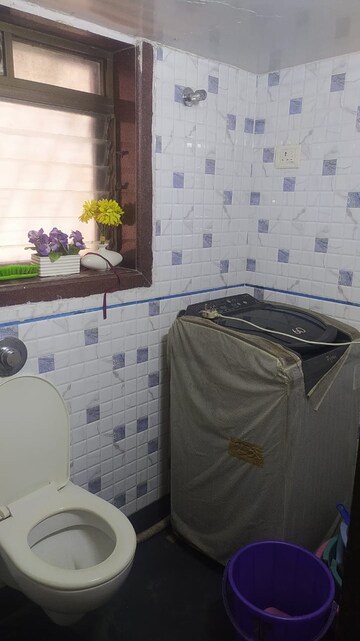 Bathroom in 2 BHK Apartment at Abrol Krishna Vastu 1 2, Malad West – for Rent