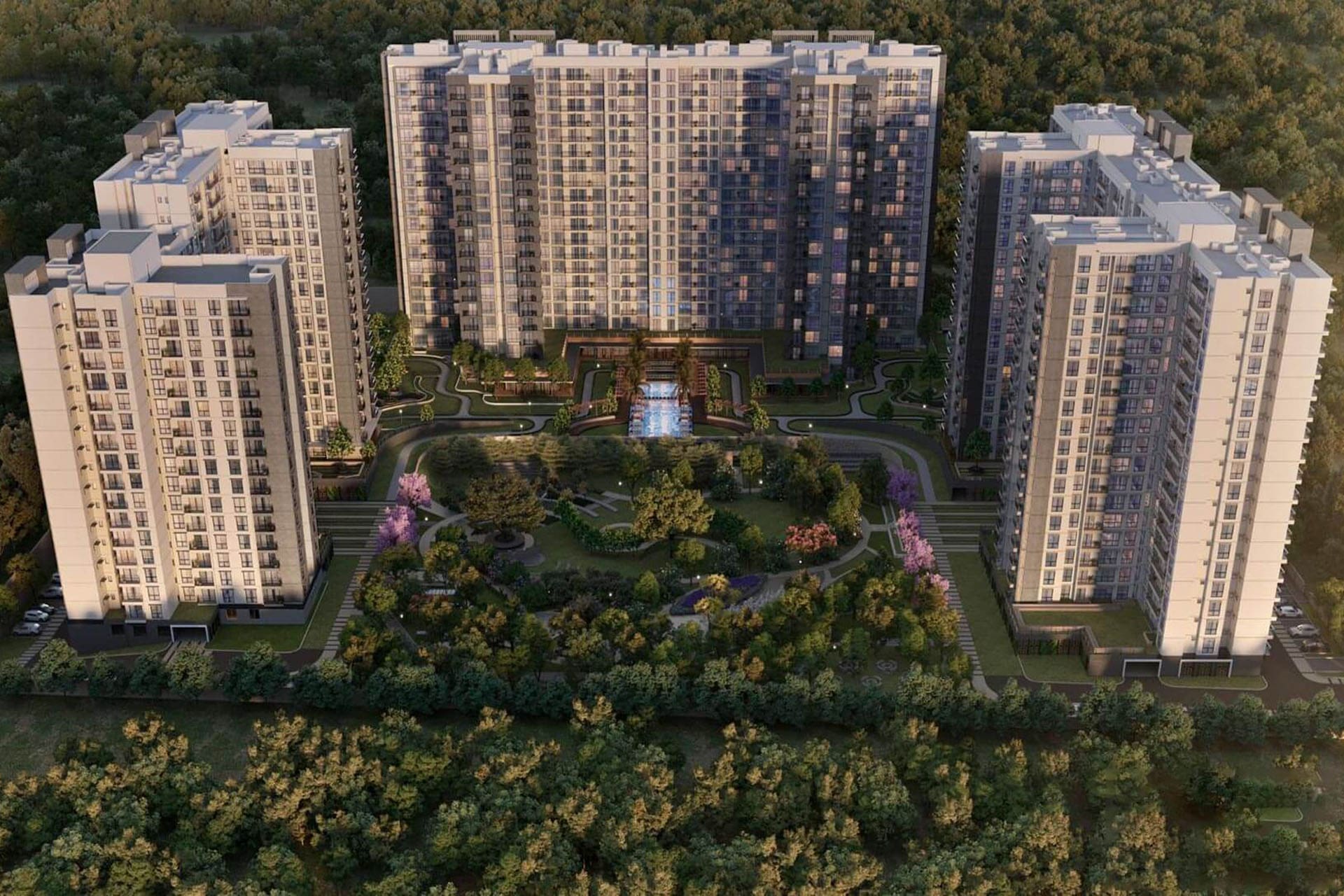 3.5 BHK Apartment For Sale in Godrej Woods