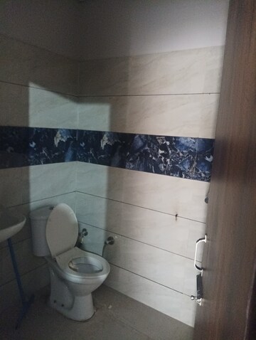 Bathroom in 3 BHK Builder Floor at Motia Blue Ridge, Dhakoli Village – for Rent