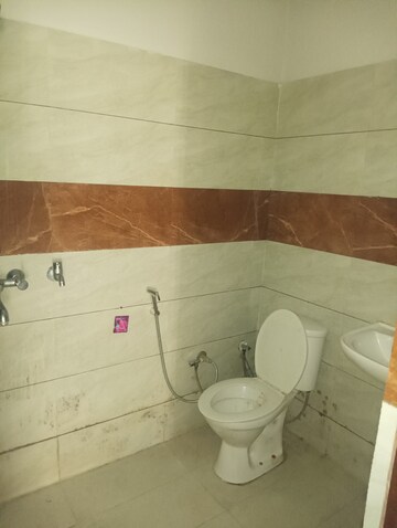 Bathroom in 3 BHK Builder Floor at Motia Blue Ridge, Dhakoli Village – for Rent