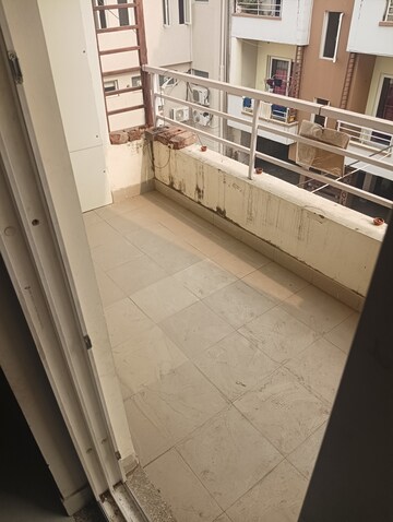 Balcony in 3 BHK Builder Floor at Motia Blue Ridge, Dhakoli Village – for Rent