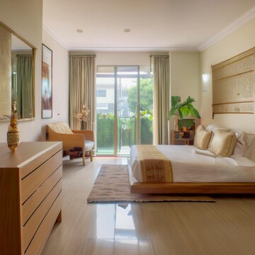 Bedroom in 3 BHK Apartment at Ruchi Active Acres, Tangra – for Rent