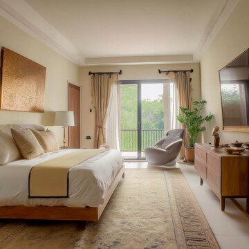 Bedroom in 3 BHK Apartment at Ruchi Active Acres, Tangra – for Rent