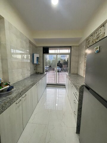 Building Lobby in 1 BHK Apartment at The Heights, Andheri East – for Rent