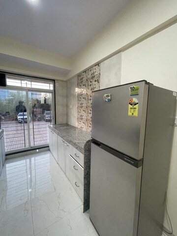 Kitchen in 1 BHK Apartment at The Heights, Andheri East – for Rent