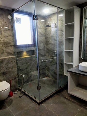 Bathroom in 4 BHK Builder Floor at Palam Vihar Residents Association, Palam Vihar – for Sale
