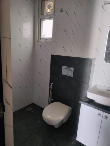 Bathroom in 3 BHK Apartment at Sushma Crescent, Dhakoli Village – for Rent