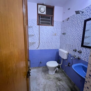 Bathroom in 2 BHK Builder Floor at Khirki Extension – for Rent