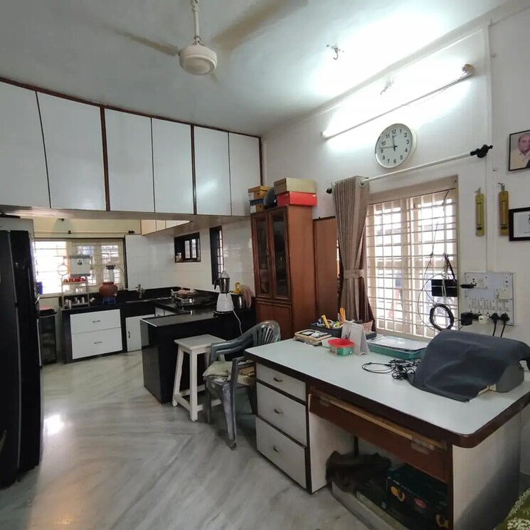 Kitchen, adajan 3 Bedroom 900 Sq.Ft. Independent House In Adajan Surat 8044397